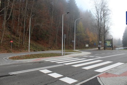 Fragment zmodernizowanej ul. Czarne